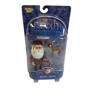 Memory Lane Rudolph Island of Misfit Toys Skinny Santa Baby Rudolph Figure 06766